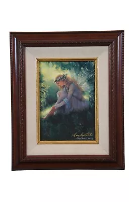 Mary Baxter St Clair Garden Of Dreams Fairy In Forest Giclee On Canvas 11  • $199.75