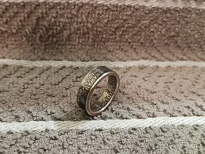 Hawaii Handcrafted Washington Quarters Coin Ring Size 7  2008 • $16.50