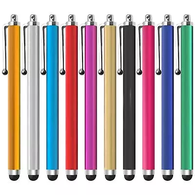 10 X STYLUS PENS SCREEN TOUCH RUBBER TIP FOR TABLET  ANDROID MOBILE PHONES • £3.89