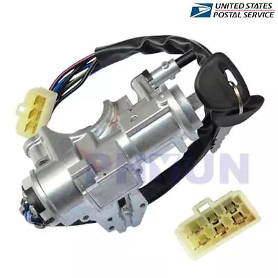 Ignition Switch & Keys MB894755 For Mitsubishi L200 Cyclone Mighty Max 1986-1994 • $46.89