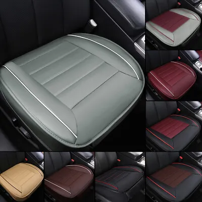 $14.59 • Buy Universal Waterproof Leather Car Seat Cover Front Bottom Cushion Padded Protect
