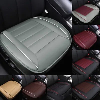 Universal Waterproof Leather Car Seat Cover Front Bottom Cushion Padded Protect • $15.99