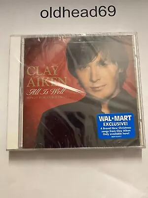 All Is Well: Songs For Christmas [WalMart Exclusive] [EP] By Clay Aiken (CD) NEW • $4.95