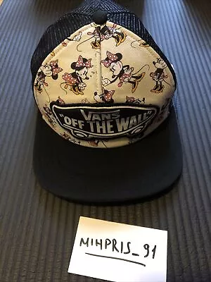 Vans X Mickey Mouse Baseball Cap Hat VERY RARE Limited Edition • £26