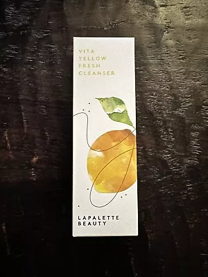 LAPALETTE BEAUTY Vita Yellow Fresh Cleanser - 3.38 Fl Oz - New In Box & Sealed • $10