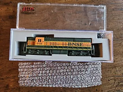 N Atlas 53502 EMD SD-9 BNSF Locomotive #610 DCC Ready NIB RARE • $40