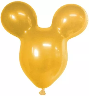 PMU Mouse Head Shaped Balloon 15 Inch PartyTex Premium Latex Great For Parties • $37.99