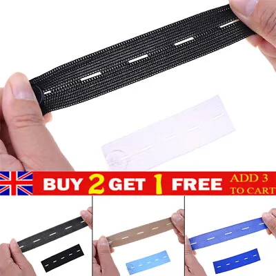 £2.55 • Buy Adjustable Elastic Waist Extenders With Button Waistband Expander Set For Ut