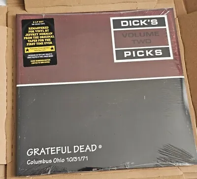 GRATEFUL DEAD Dick's Picks 02 Vinyl 2-LP Set Columbus Ohio '71 1833/3500 NEW • $70