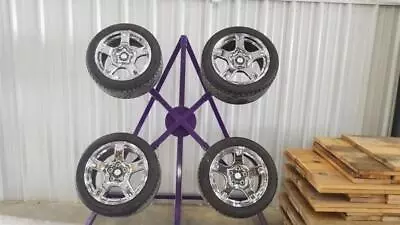 99 Chevy Corvette C5 Chrome 5 Spoke Wheel Rim With Tires • $750