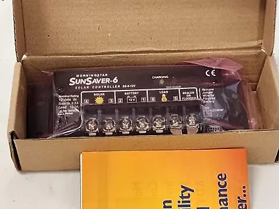 Morningstar  SS-6-12V SunSaver 6 Amp 12 Volt Solar Charge Controller  • $65