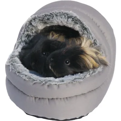 Rosewood Snuggles Two Way Hooded Bed - Small Pet Guinea Pig Ferret Rabbit Rat • £17.39