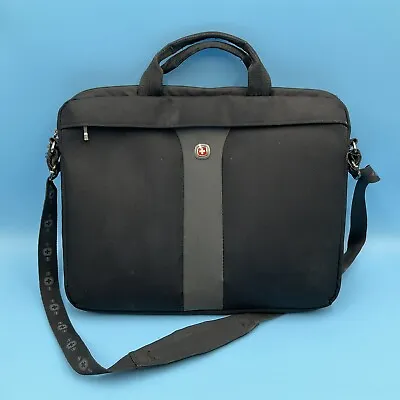 £34.99 • Buy Wenger Swiss Gear Laptop Case Travel Bag Black Shoulder Strap