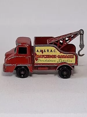 Vintage Matchbox Moko Lesney N⁰13c Thames Trader Wreck Truck £8.50 FREE POSTAGE • £8.50