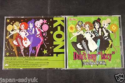 K-On! Sakurakou K-ON Bu Don't Say Lazy: Japan CD Limited Edition • $199.80