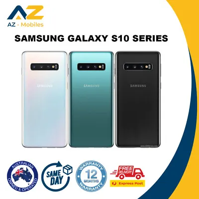 Samsung Galaxy [ S10 / S10e / S10 Plus ] Android Unlocked Smartphone Good AU • $438