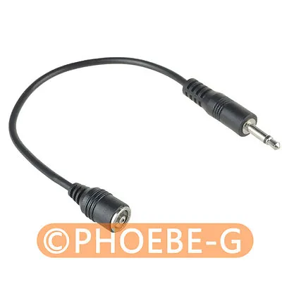 £3.68 • Buy PC Female To 3.5mm Male FLASH Sync Cable Cord For Studio Flash