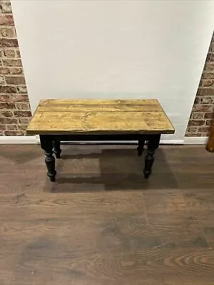 Coffee Table - Rustic Farmhouse With Reclaimed Timber Top (7459) • £80