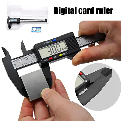 LCD Digital Vernier Caliper Electronic Gauge Ruler Caliber Micrometer • $8