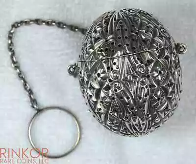 Sterling Silver Teaball / Tea Strainer Gorham Repousse Preowned • $12.50