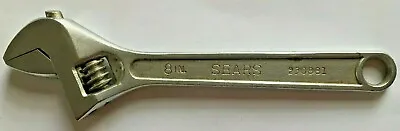$8.99 • Buy 8   Sears Adjustable Wrench  Excellent Shape