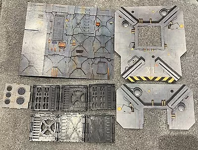 Games Workshop 1995 Necromunda Warhammer 40k Card Building Scenery Terrain • £24.95