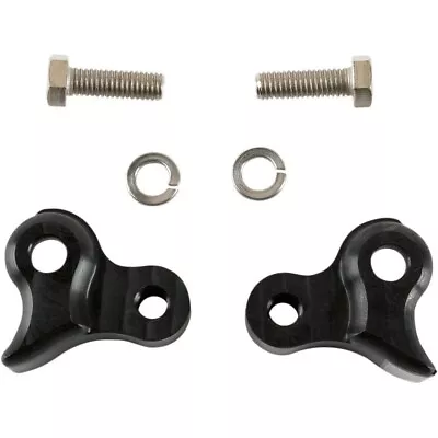 Burly Black Rear Lowering Blocks Kit For Harley Touring Flh Flt 02-08 • $104.83