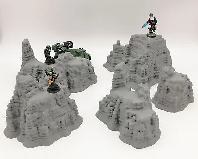 Stratified Rock Formations Terrain 28mm Tabletop Wargaming 3D Printed • £5.99