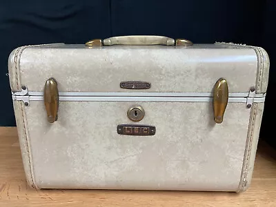 VTG Samsonite Schwayder Bros Train Case Vanity W/mirror & Tray - No Key • £26.59