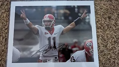 Aaron Murray Georgia Bulldogs Autographed Photo.  With.COA • $10