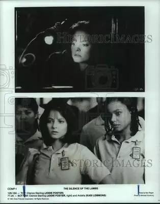 1991 Press Photo Actress Jodie Foster & Cast In  The Silence Of The Lambs  • $19.99
