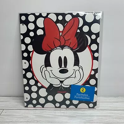 Disney Minnie Mouse 2 Pack School Folder • $9.99