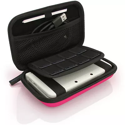 Pink Hard Case Cover For New Nintendo 3DS XL 3DSXL 2DS XL 2DSXL Sleeve Pouch • $20.89