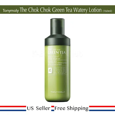 Tony Moly The Chok Chok Green Tea Watery Lotion 160ml [ US Seller ] • $16.98