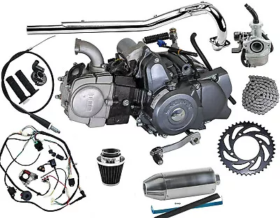 Lifan 125cc Semi Auto Engine Motor Kit For Honda Trail CT70 CT90 CT110 Z50 CRF50 • $599.16