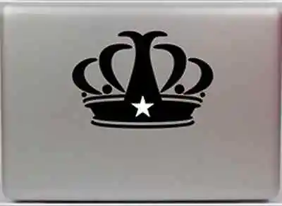 New Cool Royalty King Crown Apple Macbook Removable Vinyl Sticker Skin Decal • $3.85