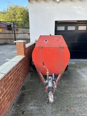 £665 • Buy £650 Trailer Engineering 950 Litre Site Tow Bunded Diesel Bowser Tank -New Fuel