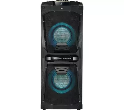 JVC MX-D528B 200W Bluetooth Megasound Party Speaker Black • £118.99