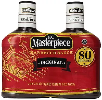 KC Masterpiece Original Sauce BBQ 80 Ounce • $26.19