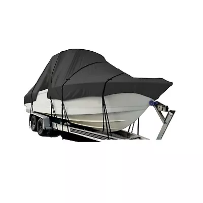 Mako 234 Center Console T-Top Hard-Top Fishing Storage Boat Cover Black • $409.99