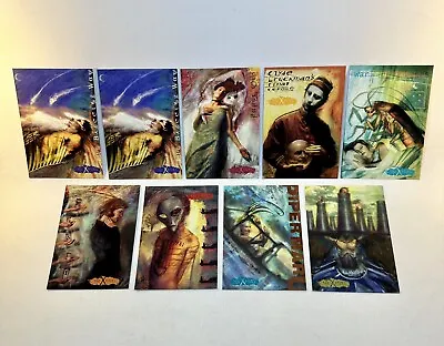 9 Rare The X-Files VHS Exclusive Art Cards 1995/96 Promos 3.5 X 5  • $10