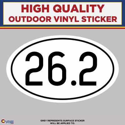 26.2 Marathon High Quality Vinyl Stickers • $85