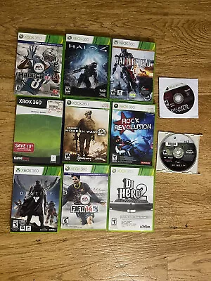 $40 • Buy Xbox 360 Game Lot 11 Vintage Video Games Bundle Untested Microsoft