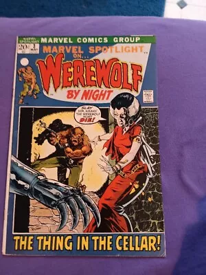 Marvel Spotlight On WEREWOLF BY NIGHT #3  1972 • $44