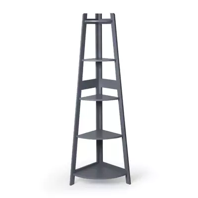 5 Tier Corner Shelf Wooden Storage Display Rack • $99.95