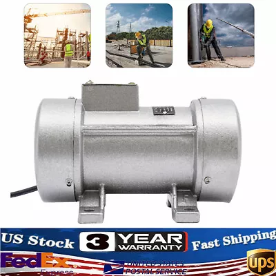 Industrial Concrete Vibrator Motor Cement Vibration Mixing Machine 2840RPM 110V • $57.95