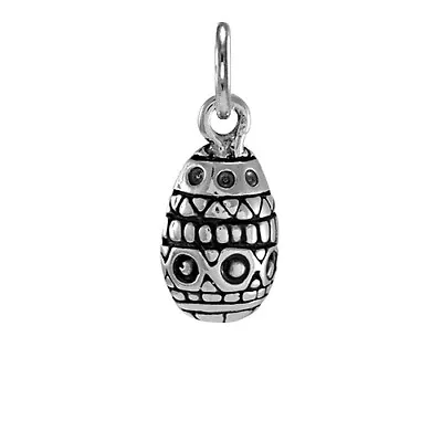 TheCharmWorks 925 Sterling Silver Easter Egg Charm • £22