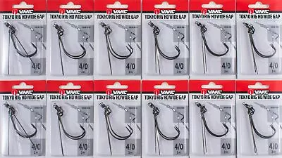 (lot Of 12) Vmc Tokyo Rig Hd Wide Gap 4/0 Thdwg#4/0bnpp H1330 • $0.99