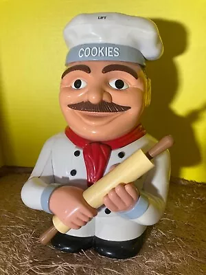 Vintage 2002 Fun-damental Talking Chef Cookie Jar • $18