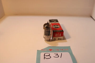$10.50 • Buy RCA ECC83 12AX7A Grey Plate  D  Getter Vacuum Tube Guitar Pre Amp B31